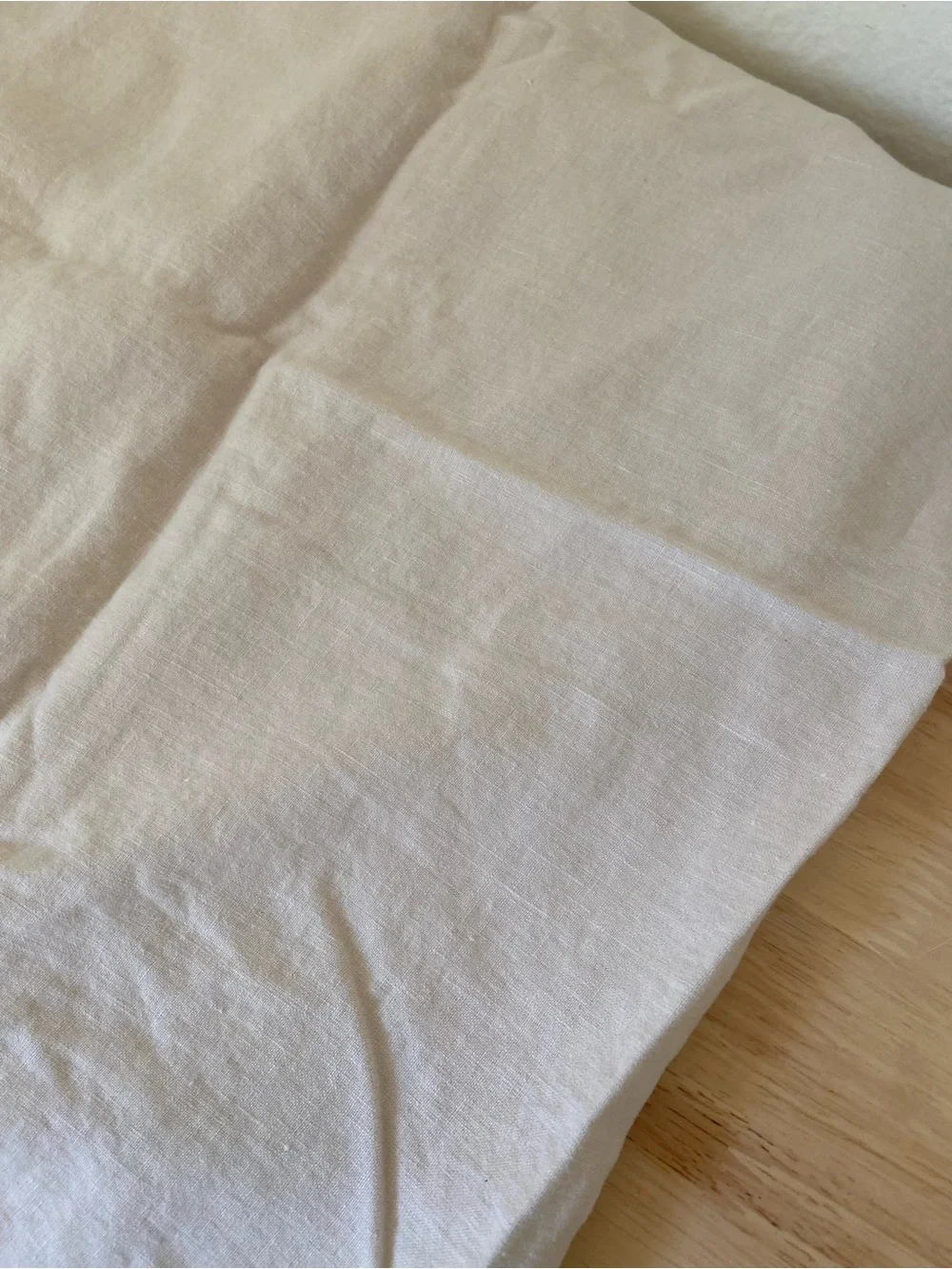 Quince European Linen Sham Set King Sand - set of two